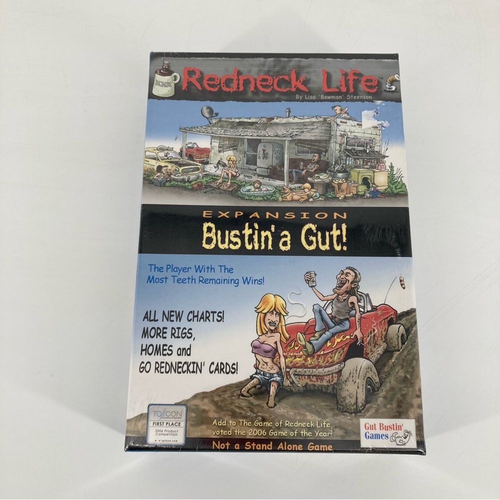 Redneck Life Expansion Pack Bustin A Gut Add On Charts Rigs Homes Cards New Gift
